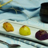 Làm bánh khoai lang nướng kiểu Nhật siêu dễ